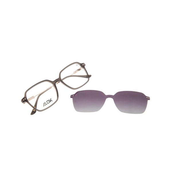 Armação Para Óculos de Grau Feminino Chilli Beans Alok Tech In Style Multi Polarizada Quadrado