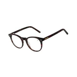 Armação Para Óculos de Grau Feminino Ótica Chilli Beans LV.AC.0701.1606 Redondo Casual