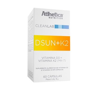 Atlhetica Cleanlab Dsun +K2 Vitamin D3 1000 Ui 60Caps