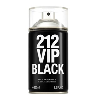 Body Spray Carolina Herrera 212 Vip Black Masculino