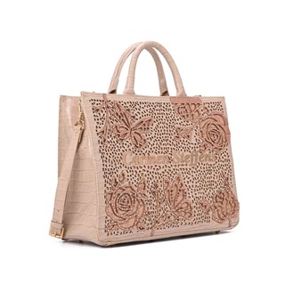 Bolsa Carmen Steffens Embellished Bag Ostra Feminino