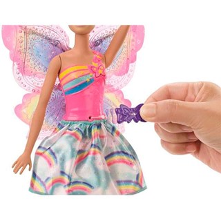Boneca Barbie Dreamtopia Fada Asas Voadoras - Mattel