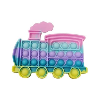 Brinquedo Sensorial Play Cases Pop It Fidget Bubble Trem