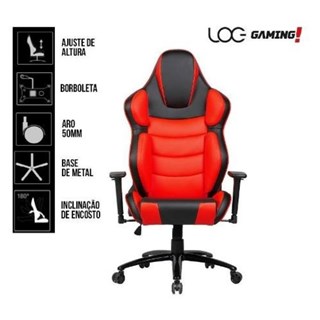 Cadeira Gamer Log Gaming KW-G67 Giratória
