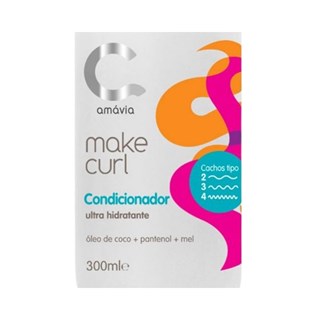 Condicionador Ultra Hidratante Amávia Make Curl 300ml