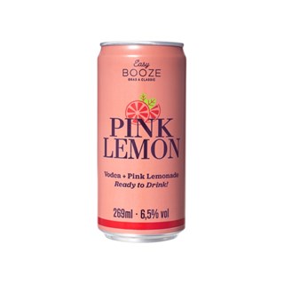 Drink Com Vodka Easy Booze Pink Lemon 269ml