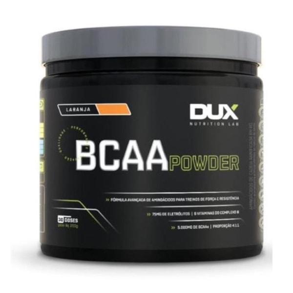 Dux Bcaa Powder Laranja 200G Shopping da Bahia