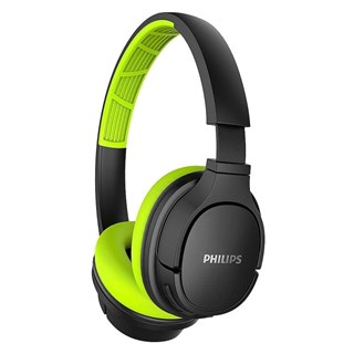 Fone de Ouvido Philips Bluetooth TASH402LF/00 Verde e Preto