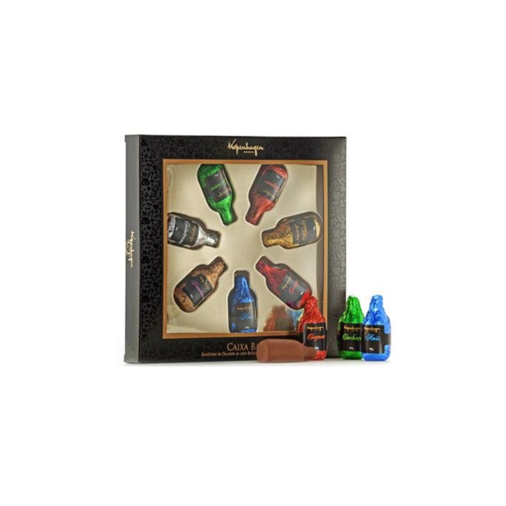 Garrafinhas Kopenhagen de Chocolate ao Leite Com Licor 140g Shopping