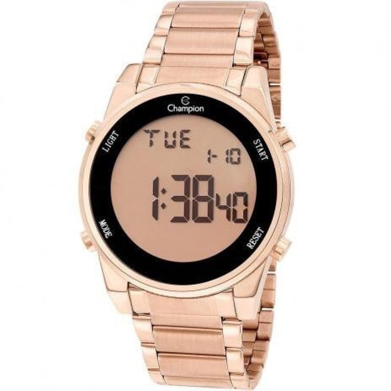 Relógio Champion Feminino Digital Feminino Ch40071X - Rosé - Shopping da  Bahia
