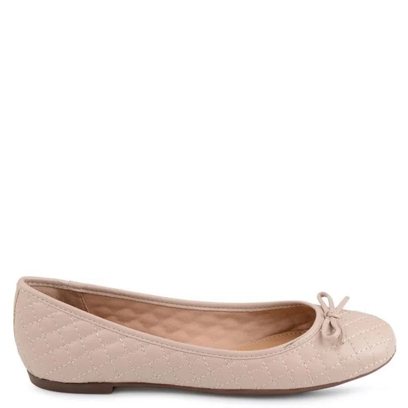 SAPATILHA BALLERINA MATELASSE TAN - Mr Cat