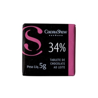 Tablete 34% Cacau Cacau Show 5g