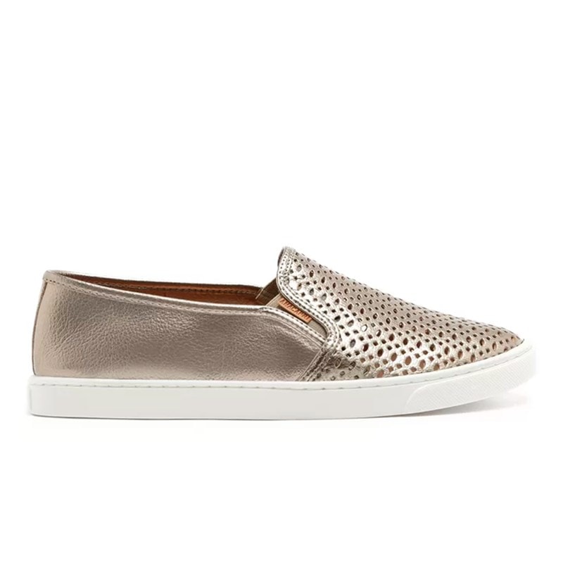 Tênis Anacapri Slip On Ana Prata - Shopping da Bahia