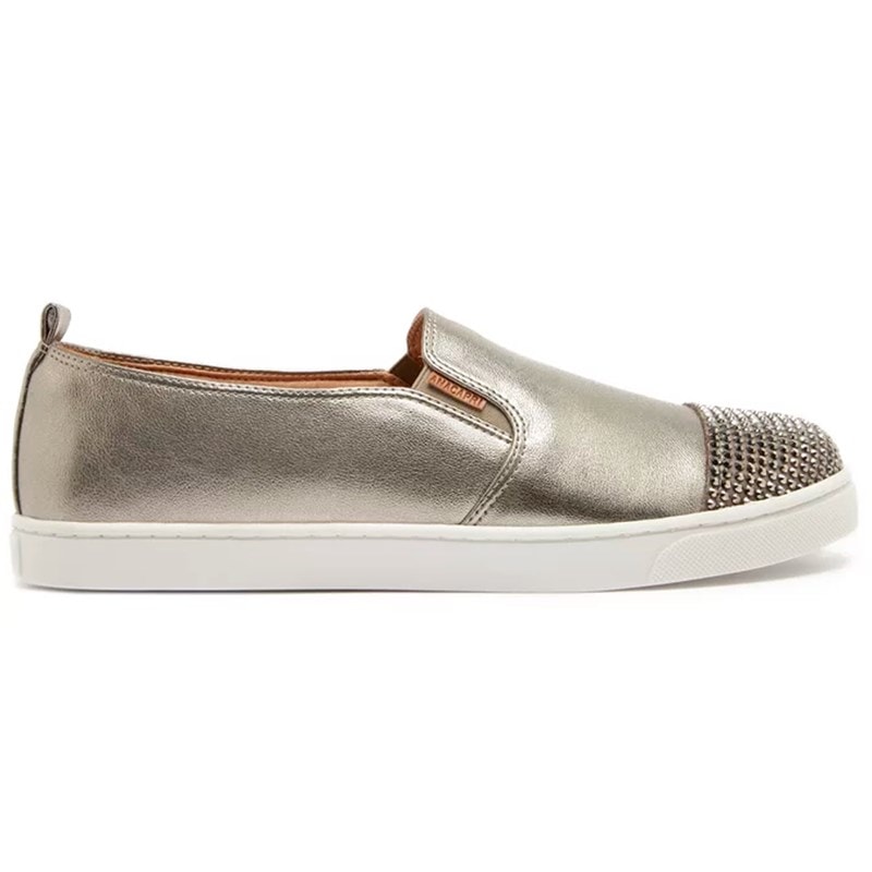 Tênis Anacapri Slip On Glam Prata Velho - Shopping da Bahia