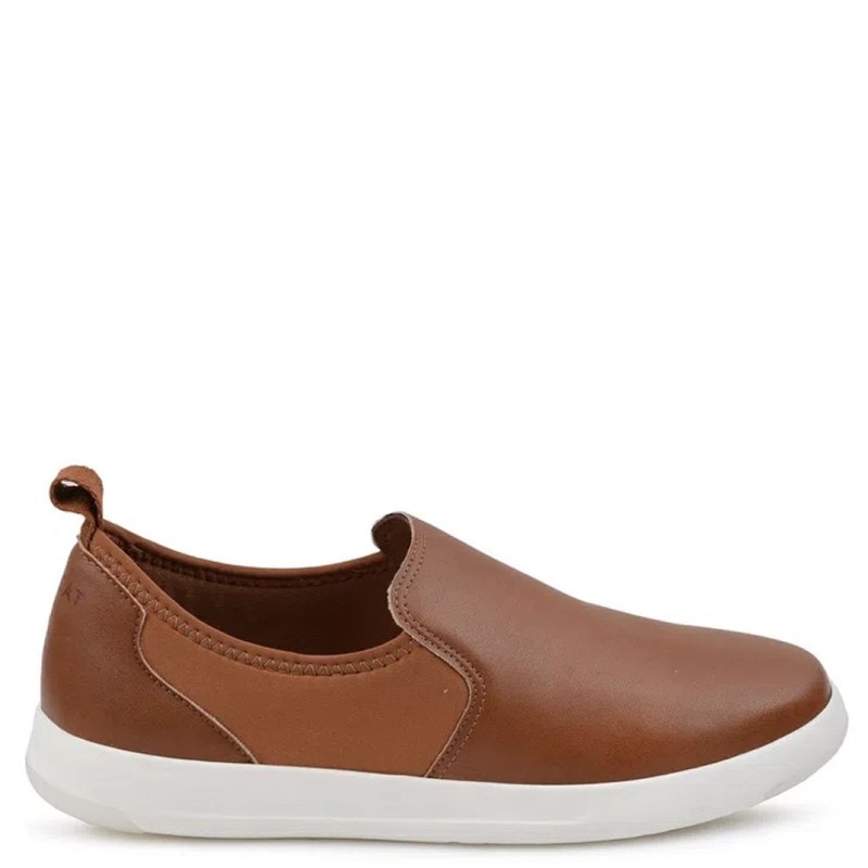 Tênis Mr.Cat Slip On Light Royal Comfort Tan - Shopping da Bahia