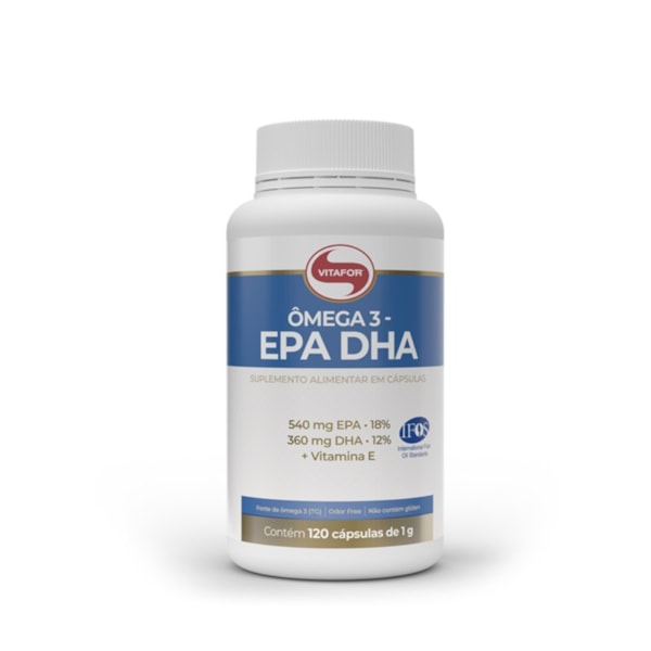 Vitafor Ômega 3 EPA DHA 120 Caps Shopping da Bahia